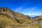 Panoramic view of the famous Transfagarasan road