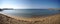 Panoramic view of Farangas beach, Paros