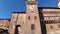 panoramic view of Ferrara Castle in Italy