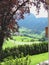 Panoramic view from Fie allo Sciliar, South Tyrol, Italy