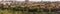 Panoramic view of the Forbidden City. The Forbidden City is a palace complex in central Beijing, China.