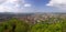 Panoramic view of Freiburg im Breisgau, Germany