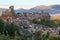 Panoramic view of Frias, Burgos, Spain