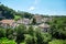 Panoramic view of Fribourg, Switzerland