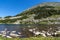 Panoramic view of Frog lake, Pirin Mountain, Bulgaria