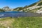 Panoramic view of Frog lake, Pirin Mountain, Bulgaria