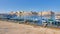 Panoramic View Of Gallipoli Harbour And Medieval Castle