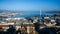 Panoramic view of geneva, beauty view, switzerland