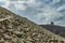 Panoramic view of the glacial cirques known as Snowy Pits,CZ:Snezne jamy, PL: Sniezne Kotly, in the Giant Mountains,Krkonose, on