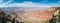 Panoramic view of Grand Canyon