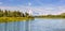 Panoramic view of Grand Teton National Park