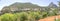 Panoramic view of Grazalema town, Cadiz, Spain