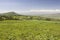 Panoramic view of Great Rift Valley in spring after much rainfall, Kenya, Africa