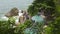 Panoramic View | Green Beach Resort Pool, Asia