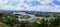 Panoramic view of Guatape Dam Penon - Colombia