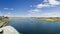 Panoramic view of Halifax Harbor from cruise ship