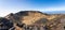 Panoramic view of Hallasan mountain on Jeju Island
