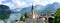 Panoramic view of the Hallstatt, Austria