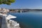 Panoramic view of the harbor of the famous tourist resort porto heli