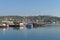 Panoramic view of the harbor of the famous tourist resort porto heli