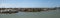 Panoramic view headed onto Marco Island, Florida