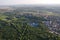 Panoramic view of the Heviz  lake.