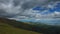 Panoramic view of highlands in the area near the village of Checa