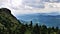 Panoramic view for hikers on Grandfather Mountain