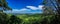 Panoramic view from the hill of Cruzeiro in the city of SÃ£o SimÃ£o, SÃ£o Paulo, Brazil,