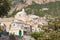 Panoramic view of hillside of Positano / Amalfi coast, Italy, Europe