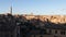 Panoramic view of the historic city of Siena in Tuscany.