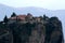 Panoramic view of Holy Trinity Monastery Agia Trias in Meteora monasteries in Greece