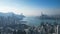 Panoramic view of Hong Kong, from Red Incense Burner Summit 9 Nov 2022