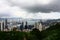 Panoramic view of Hong Kong from Victoria Peak