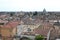 Panoramic view of the houses and buildings of the city of Udine in Italy