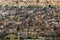 Panoramic view of houses of the city of Mardin, Turkey