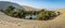 Panoramic view of Huacachina Oasis - Ica, Peru