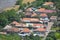 Panoramic view of Ilisu, a Greater Caucasus mountain village in north-western Azerbaijan