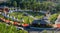 Panoramic view of the Indian Village at the Calgary Stampede