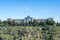 A panoramic view of Infantry Academy Academia de Infanteria on winter cold sunny day at Toledo