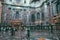 Panoramic view of interior of the Medici Chapels (Cappelle Medicee)