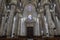 Panoramic view of interior of Milan Cathedral (Duomo di Milano)