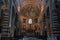 Panoramic view of interior of Pisa Cathedral