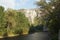 Panoramic view of Iskar Gorge near Cherepish Monastery, Balkan Mountains, Bulgaria