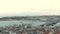 Panoramic view of Istanbul from the Galata Tower. Bay golden horn time lapas, ships in the bay golden horn time lapas