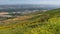 Panoramic view of the Jordan Valley from the ruins of Belvoir Fortress - Kokhav HaYarden National Park