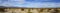 Panoramic view of Joshua Tree Nationsl Park - Mojave desert