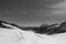 Panoramic view of .Jungfrau Aletsch Bietschhorn glacier top of Europe, Switzerland