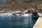 Panoramic view of Kamares port on Sifnos