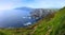 Panoramic view of the Kerry Cliffs of Portmagee, Ring of Kerry, Ireland